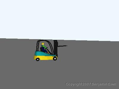 Animator - Video with forklift